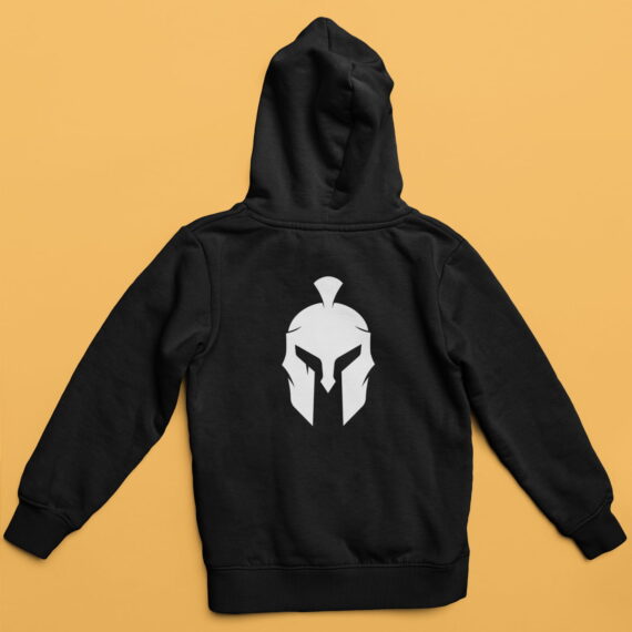 Black Spartan Warrior Hoodies