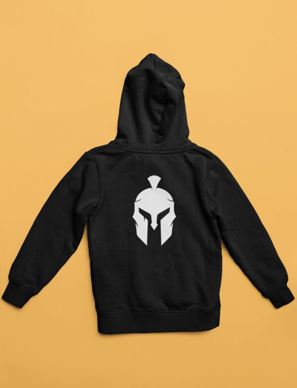 Black Spartan Warrior Hoodies